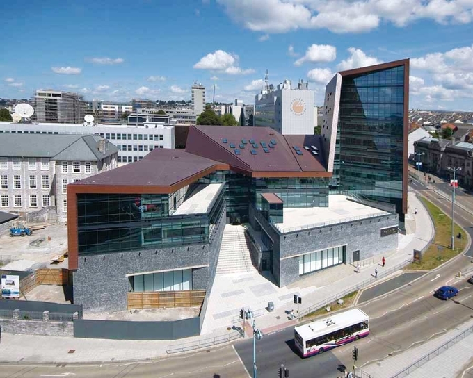 Plymouth University (Photo : e-architect) 