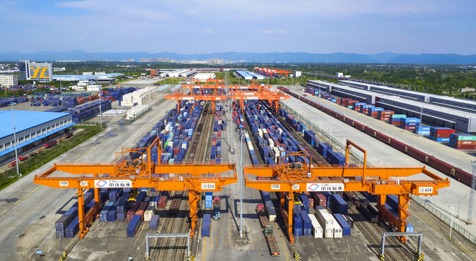 (Image source: Chengdu International Railway Port)
